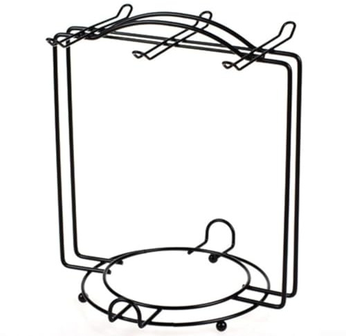 Aprilsunnyzone Support de tasse et d'assiette en acier inoxydable fonctionnel pour la cuisine ou la salle à manger