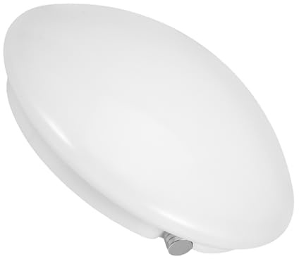 NUOBESTY Round Ceiling Lamp Cover Light Shade Filter for Classroom Lampshade Replacement Fixture Cover