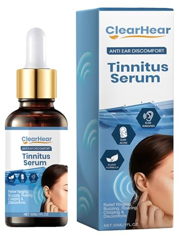 Gouttes Auriculaires,Gouttes Pour L'oreille Soulageant L'obstruction De L'oreille Interne,Ear Cleaner,Ear Wax Removal,Les Acouphènes,30ML