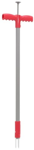 Générique Désherbant Rouge and Gris 93,5 cm Acier Enduit de Poudre,Maison & Jardin,Pelouses & Jardins,Équipement électrique d'extérieur,Débroussailleuses,1.14 KG,364821