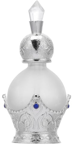 BESPORTBLE Frasco Cuentagotas Vintage para Aceites Esenciales de Vidrio 15 Ml Estilo Árabe Frasco Vacío para Perfumes Gotero Ligero y Portátil Adecuado para Viaje y Uso Diario