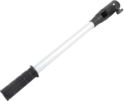 aqxreight Outboard Motor Tiller Extension Handle Aluminum Tiller Handle Extension 18.11in with Non Slip Rubber Grip for Most Outboard Motors Kayaks Boats
