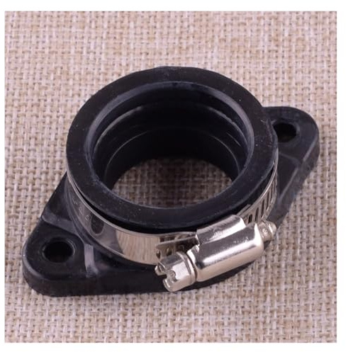 Generic Carburatore Adattatore Universale Carburatore 36 Mm 40 Flangia Interfaccia Manicotto Giunzione Collettore Aspirazione Gomma Nero Motocicletta