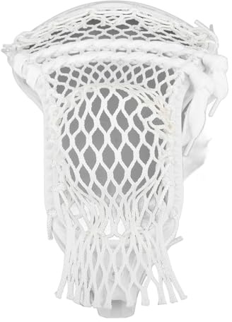 EMUKOEP Lacrosse en nylon haute résistance, remplacement professionnel avec longues poches et sac en maille de haute qualité pour la conformité, conçu pour les exercices de crosse, facile à remplacer