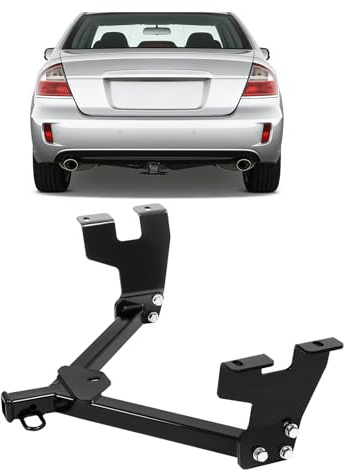 Gelacie Class 2 Trailer Tow Hitch, 1.25 Inch Receiver Compatible with 2005-2009 Subaru Outback Sedan，Wagon 2005-2009 Subaru Legacy Sedan or Wagon, Including Outback and 2.5 GT