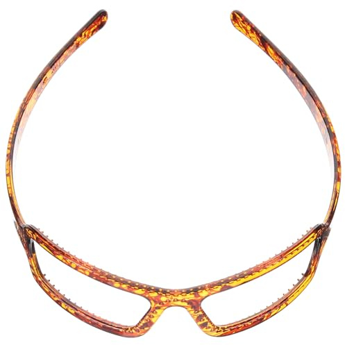 TEHAUX Art Glasses Headband for Women Fashionable Face Washing Hair Band Decorative Headband for Girls Thin Hair Bands for Party