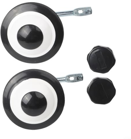 Stützräder für Kinder mit 30,5 cm, 35,6 cm, 40,6 cm, mit blinkenden PU-Reifen, leises Karbonstahl-Kugellager, Sicherheitsstützrollen, silberfarben (für 14-Zoll-Fahrrad)