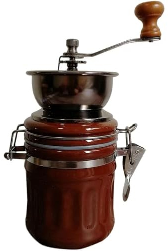 Macinacaffè Antico In Legno, Caffè Manuale Portatile Con Robusti Nuclei In Ceramica, Macina Per Macinatura Uniforme E Vari Usi, Chicco Per Un Facile Utilizzo In Cucina,A