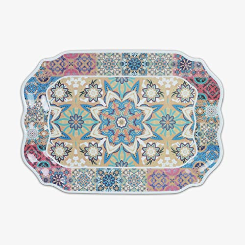 Baci Milano Vassoio cm 47 x 33 Decomel Marrakech melanina 100%