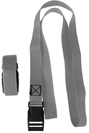 SM SunniMix Golf Trolley Gurt Koffergurt Kofferband PackriemenKofferband 25 mm Breite, Grau