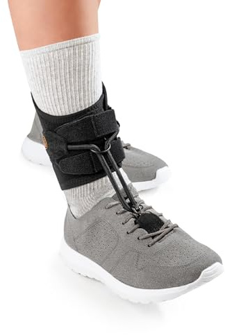 Orliman - Boxia Plus Drop Foot Support Brace Splint, Adjustable Ankle Support with Achilles Padding (2)