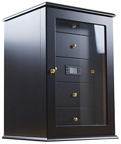 GERMANUS Armadio Humidor, Viadrus, nero