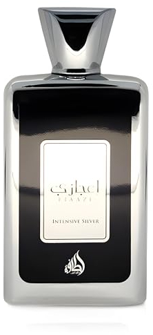 Lattafa Ejaazi Intensiv Silver, Profumo Unisex, Eau de Parfum, 100 ml
