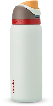 Owala FreeSip Insulated Stainless Steel Water Bottle, 945ml, Boneyard | Insulated Stainless Steel | Leak-Proof Lid | BPA-Free, Lead-Free, and Phthalate-Free | 2-in-1 Spout