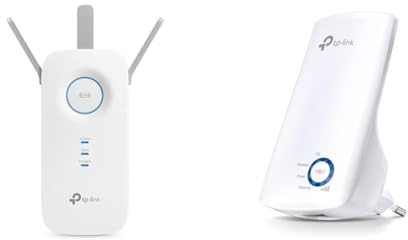 TP-Link Répéteur WiFi AC1750 (RE450) et N300 (TL-WA850RE) - Amplificateur, Extender, Booster - 1 Port Ethernet