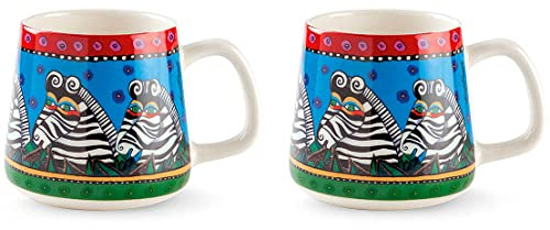 Egan Set 2 Tazze Collezione Laurel Burch Jungle Song ml. 360