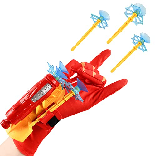 Launcher Handschuh, Hero Handschuhe, 1 Hero Launcher Handgelenk Spielzeug Set, Cosplay Glove Launcher, Hero Launcher Glove Lustiges Lernspielzeug Kostüm Requisiten für Kinder
