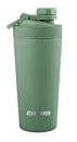 Clean Power Edelstahl-Shaker-Flasche | perfekt für Protein-Shakes, Pre-Workout, Smoothies, Kaffee usw. | geruchsabweisend | BPA-freier Deckel (Salbeigrün)