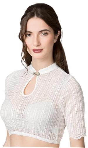 Stockerpoint Dirndlblus Lenkova, kräm, 36