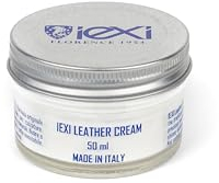 IEXI Crema Lucida Scarpe in Pelle, Made in Italy - Leather Cream 50ml - Cromatina Nutriente e Ravvivante - Crema per Lucidare, Nutrire e Mantenere Morbida la Pelle (Neutro)