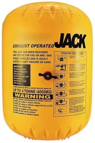 4 Ton Pneumatic Car Jack - Inflatable Car Jack Trolley Jack for SUV Truck Rescue, Dual Mode Inflation Tyre Repair Kit, 78CM Lifting Height, Quick Lifting/Lowering, Vehicle Tools