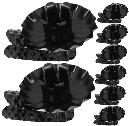 FUNOMOCYA 10stücke Weihnachtskerzenhalter Clips Aus Metall Förmige Für Weihnachtsbaumkerzen Dekorative Kerzenhalter Für Festliche Anlässe Langlebig Und Wiederverwendbar Für