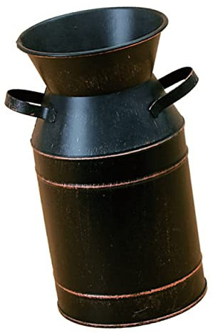 Gogogmee Rustikale Eisenblumentopf Vintage-pflanzbehälter Für Garten Blumenvase Für Bauernhaus Schlafzimmer Und Wohnzimmer Dekoration Für Hochzeit Und Geburtstag