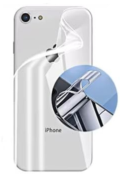 3 Stück Rückseite Schutzfolie für iPhone SE 2022 2020/iPhone 8(4.7) | für iPhone 7 Zurück Hydrogel Folie,Flexible TPU-Displayschutzfolien Film [nicht glas]
