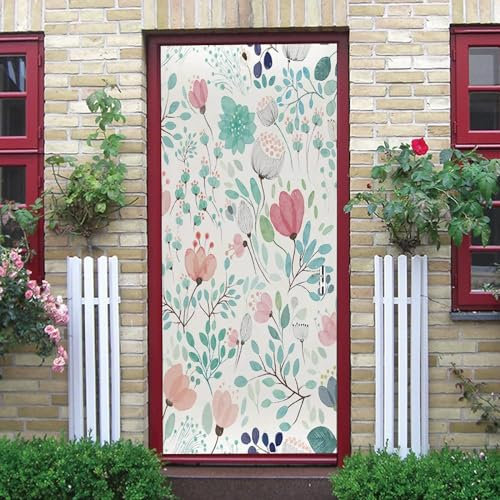 3D Türtapete Selbstklebend 90 X 200 Cm Diy Wandbild Pvc Wasserdicht Pvc Türtattoos Türposter Türaufkleber Fototapete Türfolie Für Tür,Wohnzimmer,Schlafzimmer - Türkunst -219065-38126