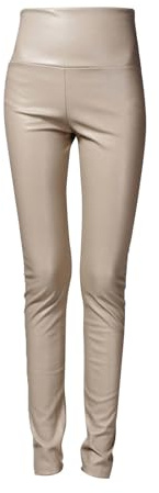 Thermoleggings da donna, lunghi, leggings glitterati da donna opachi invernali, pelle PU termica, leggings slim fit, collant, leggings a vita alta, pantaloni, collant, leggings, ecopelle, leggings