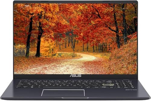 ASUS Ordinateur portable IPS Brightview 15 pouces, Windows 11 Home, processeur Intel Pentium 3,09 GHz, 4 Go RAM, 256 Go stockage, clavier rétroéclairé, gris Dale