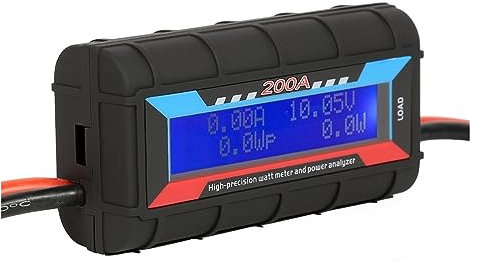 MZZYG Battery Tester 200A Voltmeter Ammeter RC Car Battery Tester Voltage Power Energy Electric Current Monitor Meter Digital Wattmeter