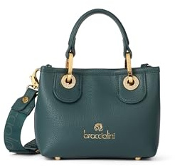 Braccialini Borsa a Mano Donna Beth Piccola con Pochette Peluche
