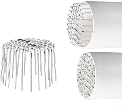 Couvercle d'aération, grille en acier inoxydable 304 anti-oiseaux pour extracteur de salle de bain, hotte, tuyau de vidange en PVC (tube 110)