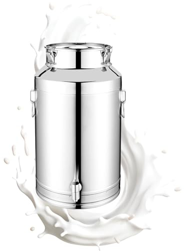 Bottiglia In Acciaio Inossidabile, Con Coperchio, 5L/9L/14L, Contenitore Per Vino, Olio Da Cucina E Conservazione Degli Alimenti, Comodo Design Del Rubinetto, Per Dispensa, Caffè, Zucchero, Farina, Tè