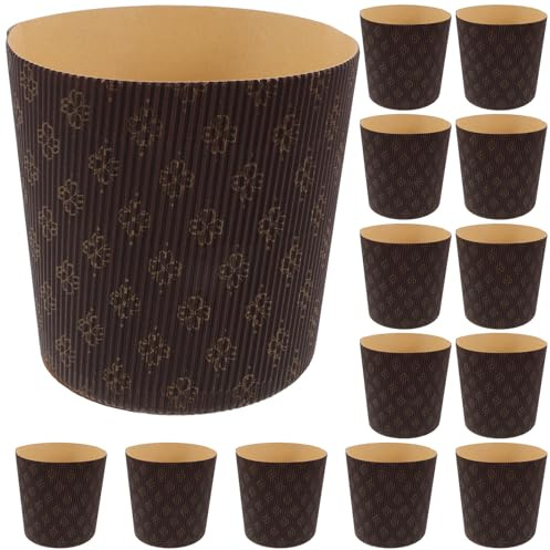 Beavorty Caissettes en Papier Sulfurisé 10 CM, Moules à Muffins Imperméables, Lot de 25, pour Pâtisserie Maison et Boulangeries Professionnelles, Utilisables en Fêtes et Événements