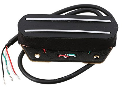 LYWS, Steg-Tonabnehmer mit Chromschienen für Fender, Telecaster