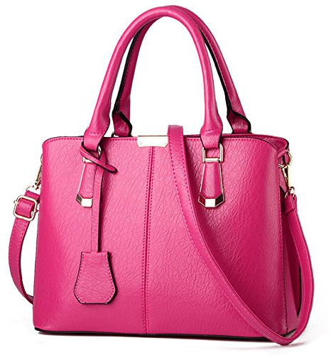 FiveloveTwo Femme Élégant Ornements Sac Tote Pochettes Clutches Sacs Bandoulière PU Cuir Sac À Épaule Main Messenger