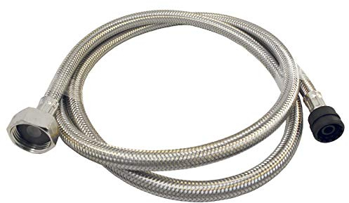 BWT Anschlussschlauch DN 8, 1,5 m, Flex Insert Hose 7 gerade aus GFK, Überwurfmutter IG 3/4'