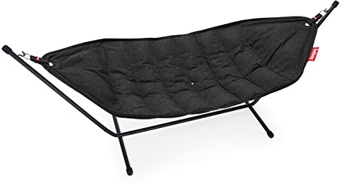 Fatboy Headdemock Superb grau | Bequeme Hängematte | für 2 Personen geeignet | wasserabweisend und schmutzabweisend | UV-beständig | mit Gestell