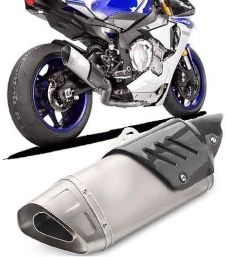Auspuffanlage für Motorrad Auspuffanlage Auspuff für Yamahá Hónda Suzukí Kawasaki BMẂ Aprilia (38-51mm)