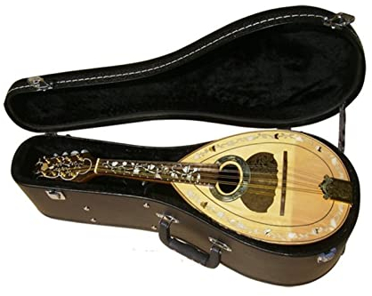 TSTS Beginner Mandolin Handmade With Piano Box Full Single Octet Mandolin Musical Instrument