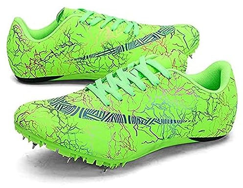 Homnova Unisex Sprint Leichtathletikschuhe 8 Nägel Unisex-Leichtathletikschuhe, rutschfeste Jugendsportschuhe mit Spikes und Sprint,002,37EU