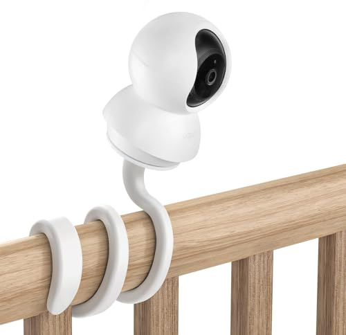 Soporte de Montaje para Monitor de bebé Compatible con la cámara TP-Link Tapo Pan/Tilt C200/C210/C211/C212/C220/C225, Soportes de Montaje para cámara de Seguridad Flexible