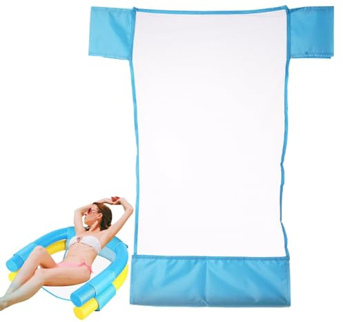Pool Nudelstuhl Netz – Schwimmnudelnetz Schlinge Schwimmen Mesh Stuhl, Nudel Schwimmstuhl Schwimmen Floats | Schwimmunterstützung Wassersitz Nudel, Netz Pool Nudel Stuhl, Netz Schwimmbett Sitz