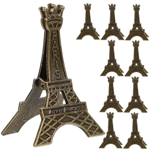 HONMEET 10stücke Tischnummernhalter Aus Vintage-design Notizhalter Für Hochzeiten Bilderkartenhalter Mit Menü-clip Memo-holder Für Partydeko