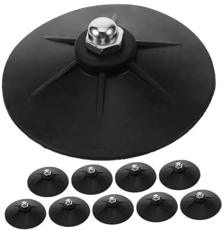 Cabilock 10stücke Saugnapf-basis Für Boxsack-ersatz Gummi-saugnapf Freistehenden Boxtraining Stabile Saugnäpfe Für Sandsack-ersatzteile