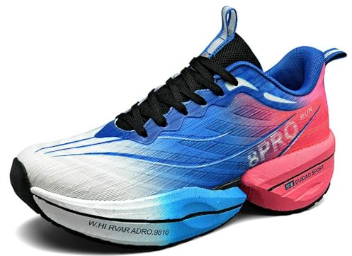 QXWD Marathon Chaussures de Course Respirantes pour Hommes, Confortables, légères et antidérapantes (Femmes)