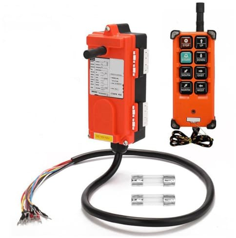 Telecomando radio AC 220 V per industria – Interruttore senza fili adatto per controllo gru e impianti di sollevamento