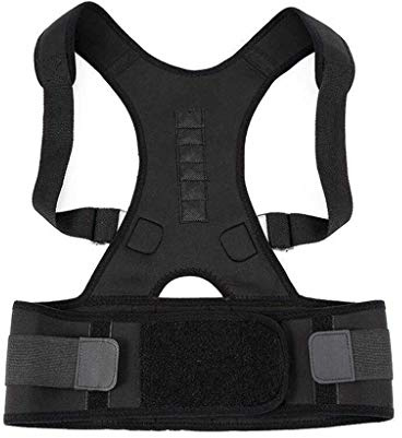 Women Men Corrector Back-Support Bandage Shoulder Corset Back Support Correction Belt good